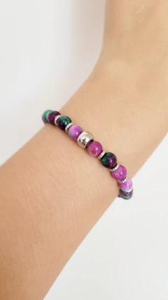 Pulsera Soizita con Rubi