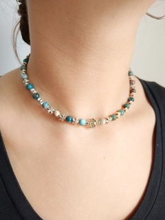 Collar simple de Apatita