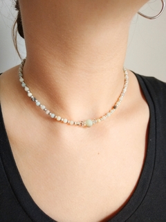 Collar simple de Amazonita