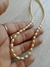 Collar Isabella Texturado Dorado - comprar online