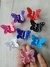 Broches Mariposas Strass x3