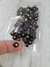 Pasante Plástico Corazón Negro x15g