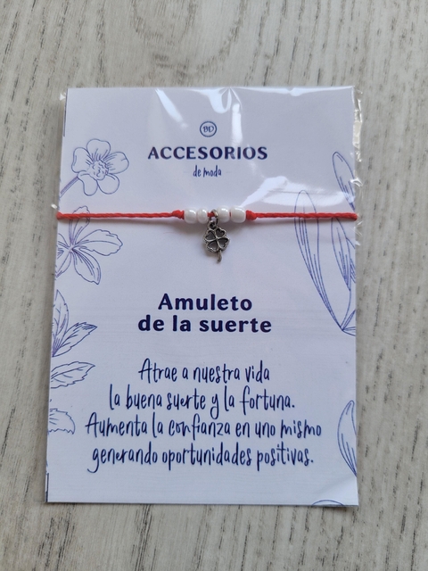 Amuleto Suerte Trébol - comprar online