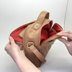 BOLSA EM COURO CARAMELO REF. 1203 na internet