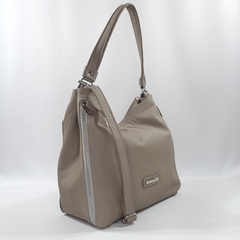 BOLSA EM COURO BEGE REF. 1194 - comprar online