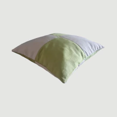 Capa de Almofada Bicolor Quadrados - TUDO BONITINHO - Acessórios para casa e você