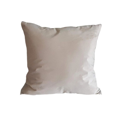 Capa de Almofada Suede Bege