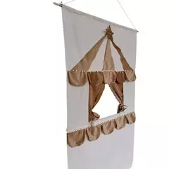 Teatro de Fantoches em tecido na internet