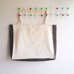 Sacola Maxi bag crua/marrom