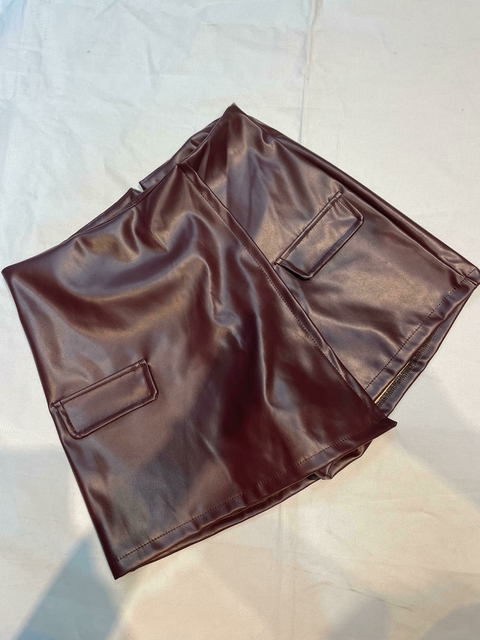 SHORT POLLERA CUERINA ART.7340