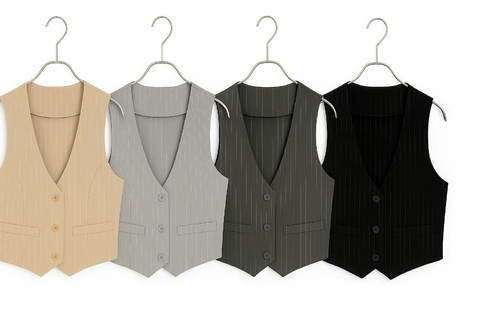 CHALECO SASTRERO RAYADO ART.8635B - comprar online