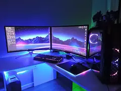Fita de LED USB Bluetooth, luzes RGB, lâmpada flexível, fita, autoadesiva, TV, na internet