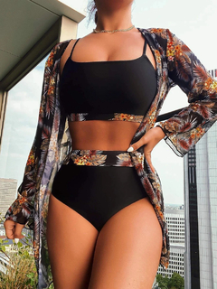 Conjunto de bequini de três peças para mulheres - comprar online