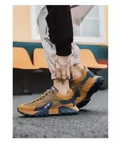 Tênis Masculino Plataforma Vulcanizado para Homens, Calçado Casual para Corrida, - JG-MULTIMARCAS20