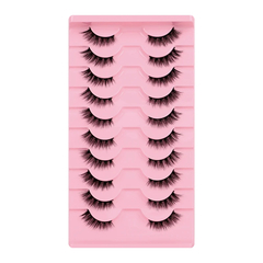 Fox Eye Maquiagem Cílios Postiços, Sweet Cool Style, Adequado para Luz, 10 Par - comprar online