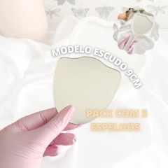MATRIZ ACRILICO ESPELHO ESCUDO 23,8CM X 11,6CM - comprar online