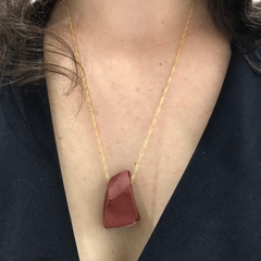 pingente jaspe vermelho