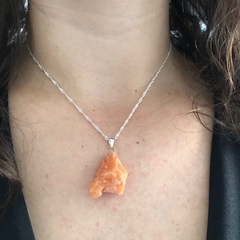 Colar calcita laranja - comprar online
