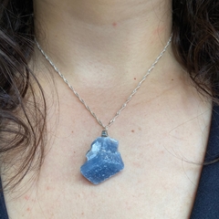 Colar calcita azul - comprar online