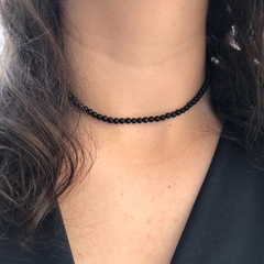 Choker de ágata negra - comprar online