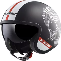CASCO LS2 599 SPITFIRE INK MAT
