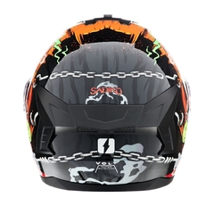CASCO MAC M70 VOLT SADIKO + CLEAR VISOR - tienda online