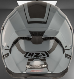 Imagen de CASCO NZI GO RIDER STREAM SOLID NOUVEAU + CLEAR VISOR