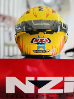 CASCO NZI TRENDY III STREAM OCELO + CLEAR VISOR - tienda online