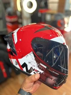 CASCO NZI TRENDY III STREAM CANADIAN + CLEAR VISOR - comprar online