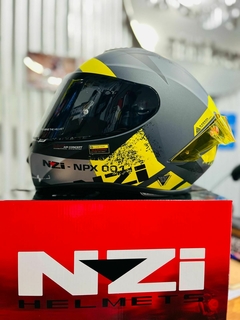 CASCO NZI TRENDY III STREAM CANADIAN + CLEAR VISOR - comprar online