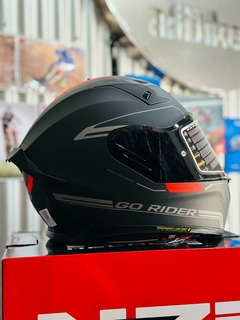 CASCO NZI GO RIDER STREAM DUO SOLID NOUVEAU + CLEAR VISOR en internet