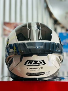 Imagen de CASCO NZI TRENDY III STREAM ELEGANCE + CLEAR VISOR