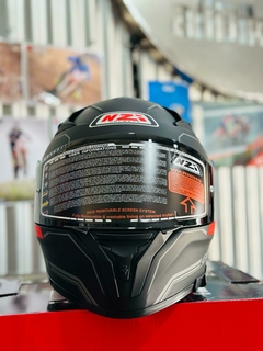 CASCO NZI GO RIDER STREAM DUO SOLID NOUVEAU + CLEAR VISOR - aliBikers
