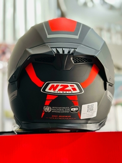 Imagen de CASCO NZI GO RIDER STREAM DUO SOLID NOUVEAU + CLEAR VISOR