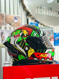 CASCO NZI GO RIDER STREAM DUO SPRAY + CLEAR VISOR en internet