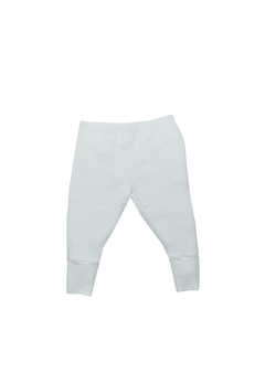 Conjunto Grow Up Pagão Canelado Unisex Branco - GO GO YO Roupas Infantis