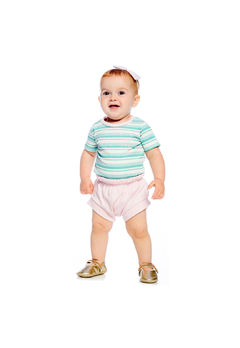 Conjunto Baby Gut Tapa Fralda Listras Verde