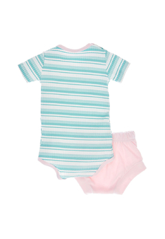 Conjunto Baby Gut Tapa Fralda Listras Verde na internet