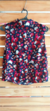 Blusa azul con flores - Complot