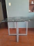 Mesa de vidrio (poco uso, impecable)