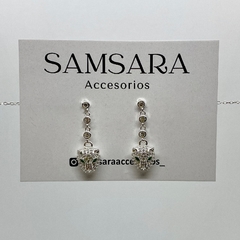 Argollas Leopard - Plata 925