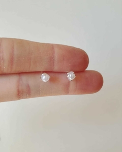 Perla N°4 Engarzada Plata 925 - El Par