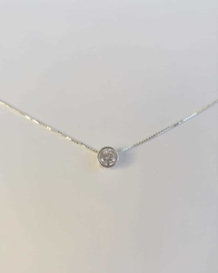 Cadena 1 con Cubic 6 mm  Plata 925
