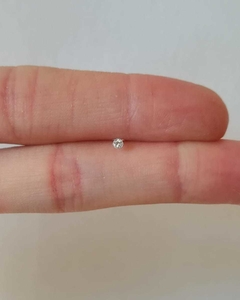 Piercing Nariz Brillo - Plata 925 Unidad