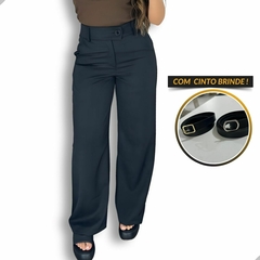 Pantalona alfaiataria Faci Preta - comprar online