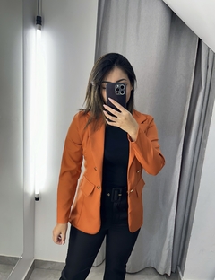 Blazer alfaiataria Ember Terra cota - comprar online