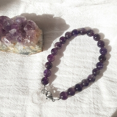 PULSERA INTUICIÓN Amatista - Benditas Leonas