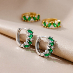 AROS GRECIA VERDE ACERO QUIRURJICO