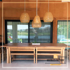 MESA Y BANCOS PREMIUM DESIGN PETIRIBÍ