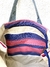 Bolsa Carioca Listrada Marinho - Maria Marioca